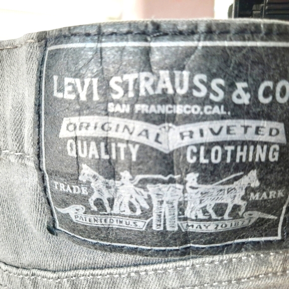 Pre-owned Levi's--'510' Gray Denim Skinny Fit Stretch Flex Jeans Men's sz 30x32 - Picture 8 of 14